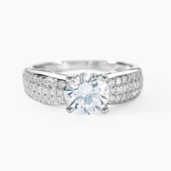 Bague Marilyn Argent Blanc Oxyde De Zirconium