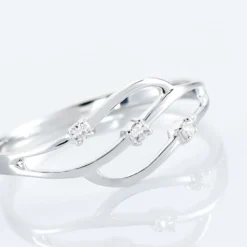 Bague Marnie Or Blanc Diamant