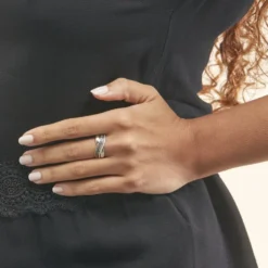 Bague Merlin Or Blanc Diamant