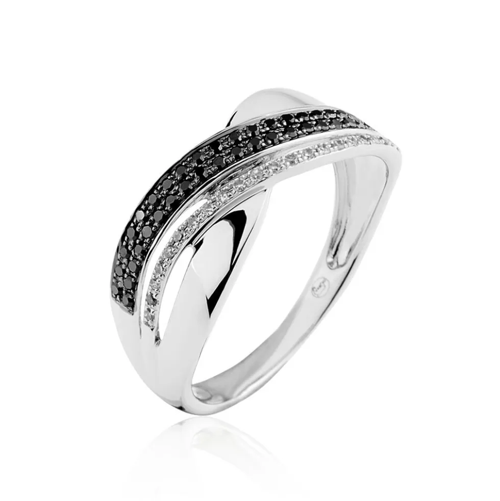 Bague Merlin Or Blanc Diamant