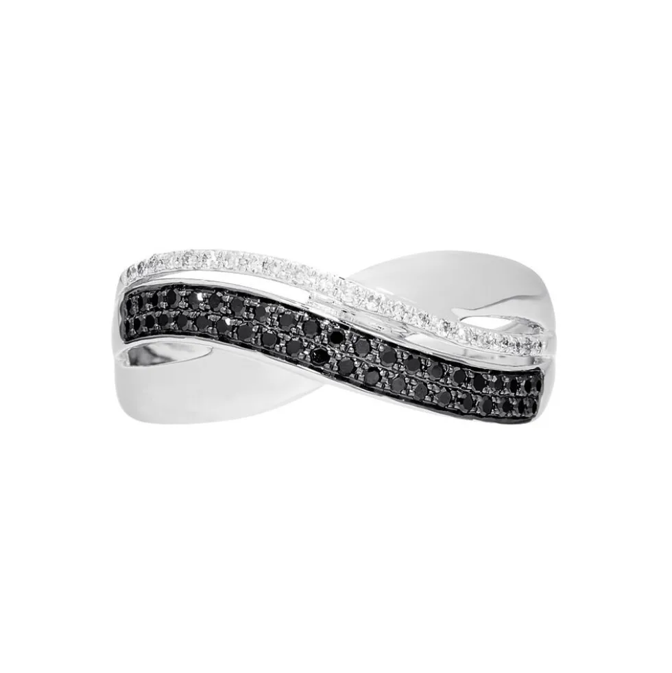 Bague Merlin Or Blanc Diamant