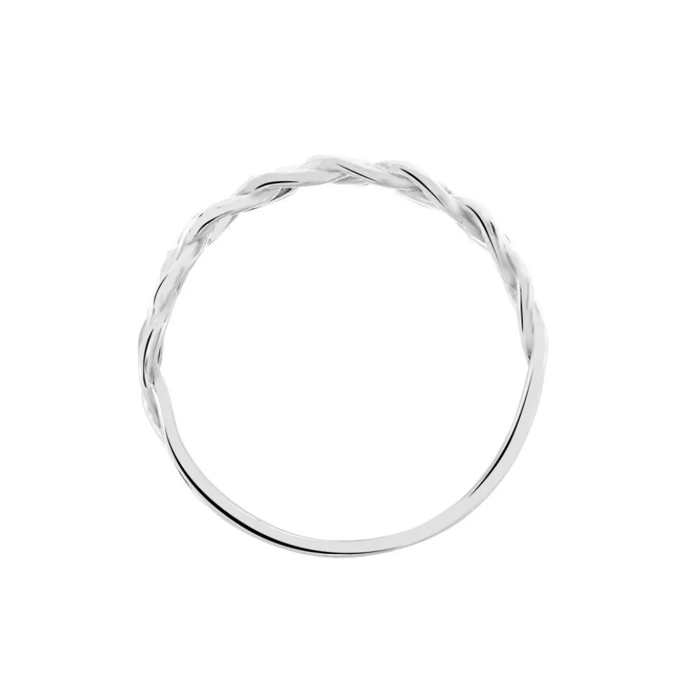Bague Messina Argent Blanc