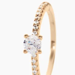 Bague Mireilla Plaqué or Jaune Oxyde De Zirconium