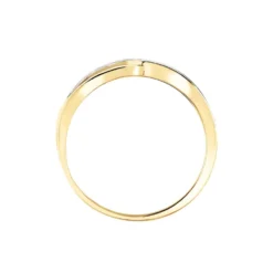 Bague Mounira Or Jaune Oxyde De Zirconium