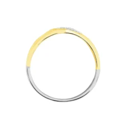 Bague Nesibe Or Tricolore Diamant