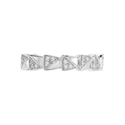 Bague Nevada Argent Blanc Oxyde De Zirconium
