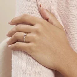 Bague Nohane Or Bicolore Diamant