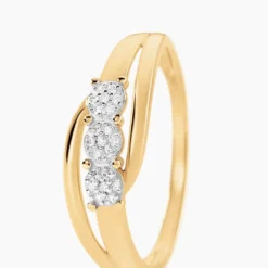 Bague Nolan Or Jaune Diamant