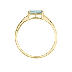 Bague Nottingham Or Jaune Topaze