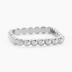 Bague Ocean Argent Blanc