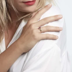 Bague Or Bicolore Bonnie Améthyste