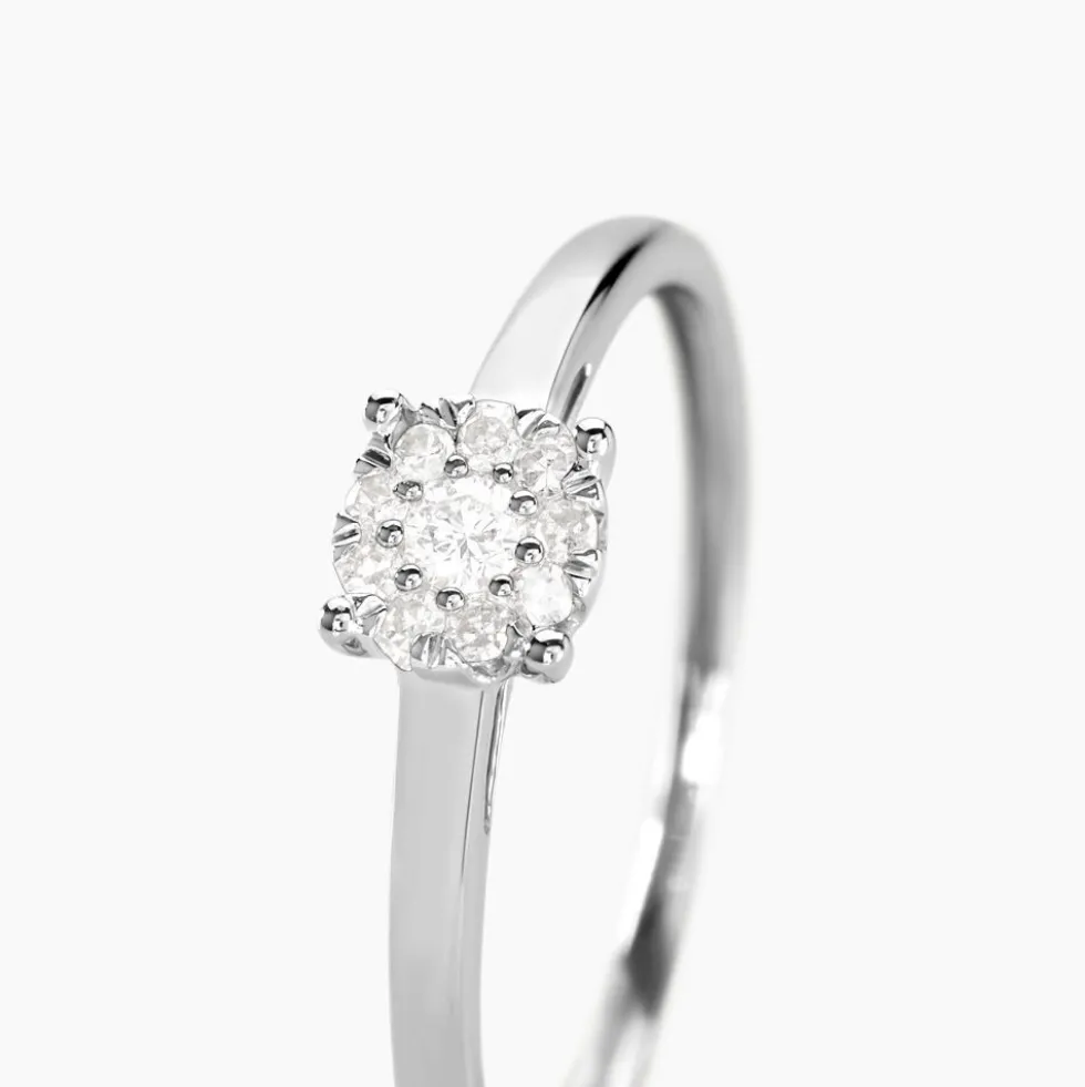 Bague Or Blanc Adeline Diamants
