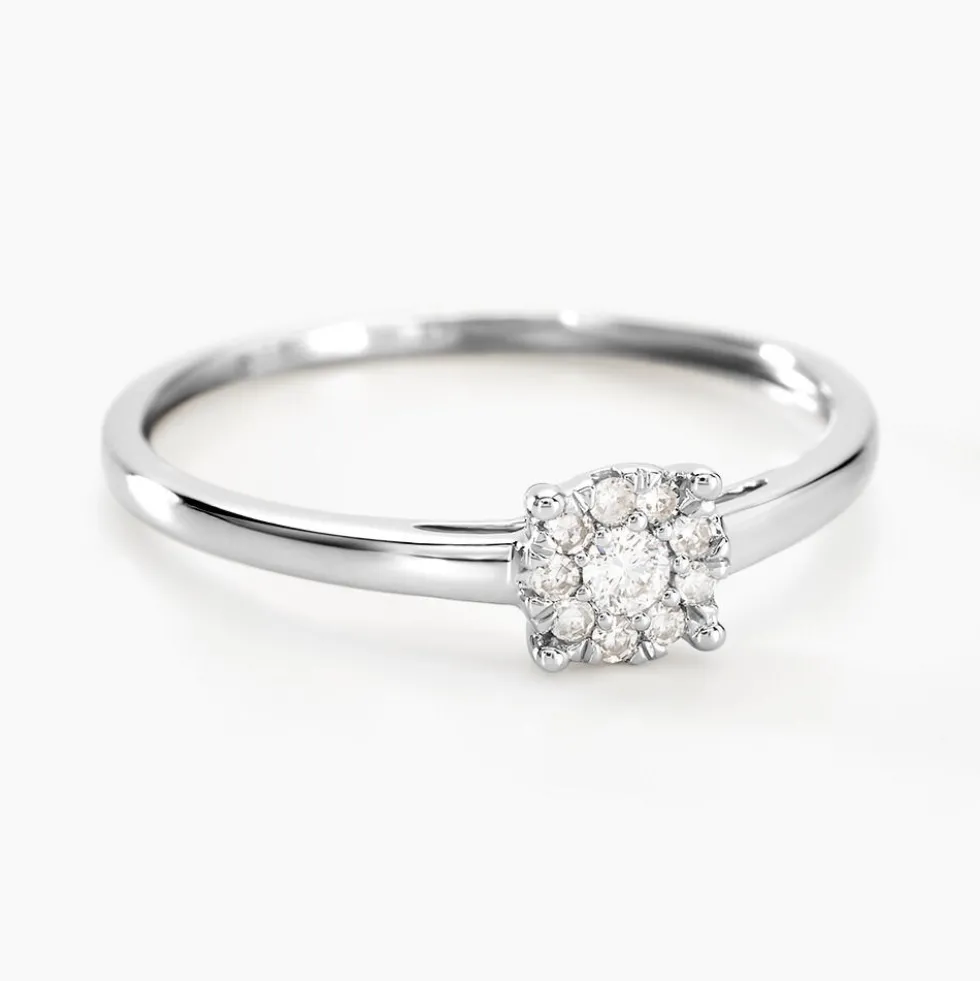 Bague Or Blanc Adeline Diamants