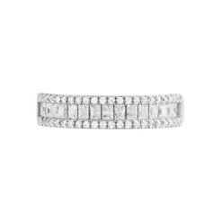 Bague Or Blanc Jacklyn Oxyde De Zirconium