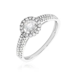Bague Or Blanc Natanaele Diamants