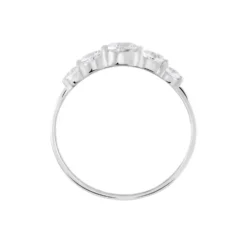 Bague Or Blanc Sibyllina Oxydes De Zirconium