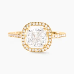 Bague Or Jaune Adrienne Oxydes De Zirconium