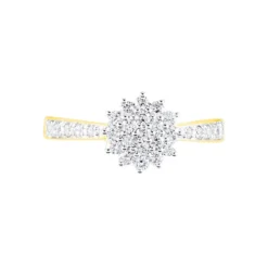 Bague Or Jaune Chou Diamants