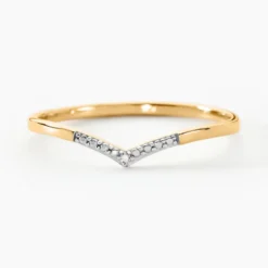 Bague Or Jaune Kaitlynn Diamant