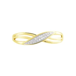 Bague Or Jaune Passane Diamants