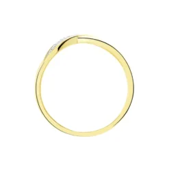 Bague Or Jaune Passane Diamants