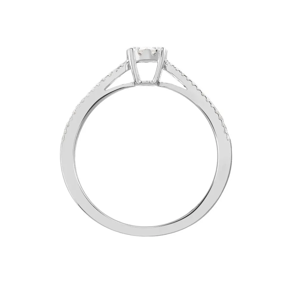 Bague Orphee Or Blanc Diamant