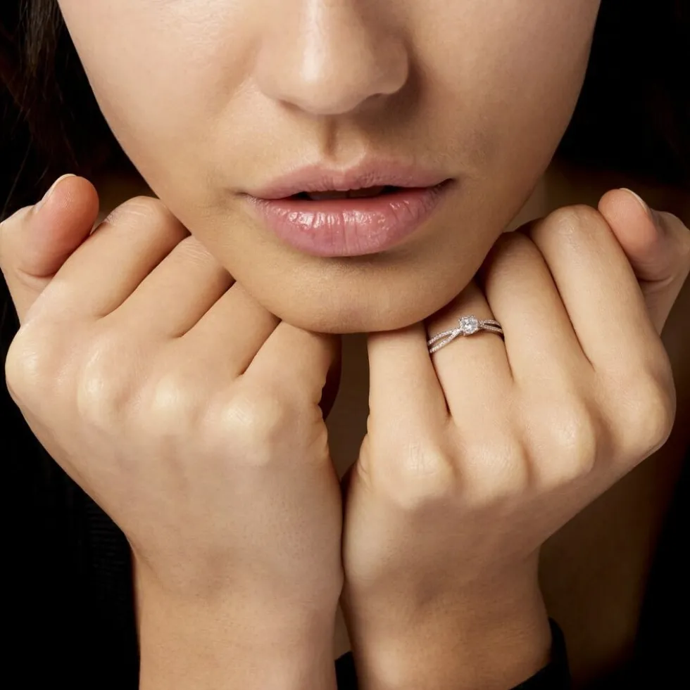 Bague Orphee Or Blanc Diamant