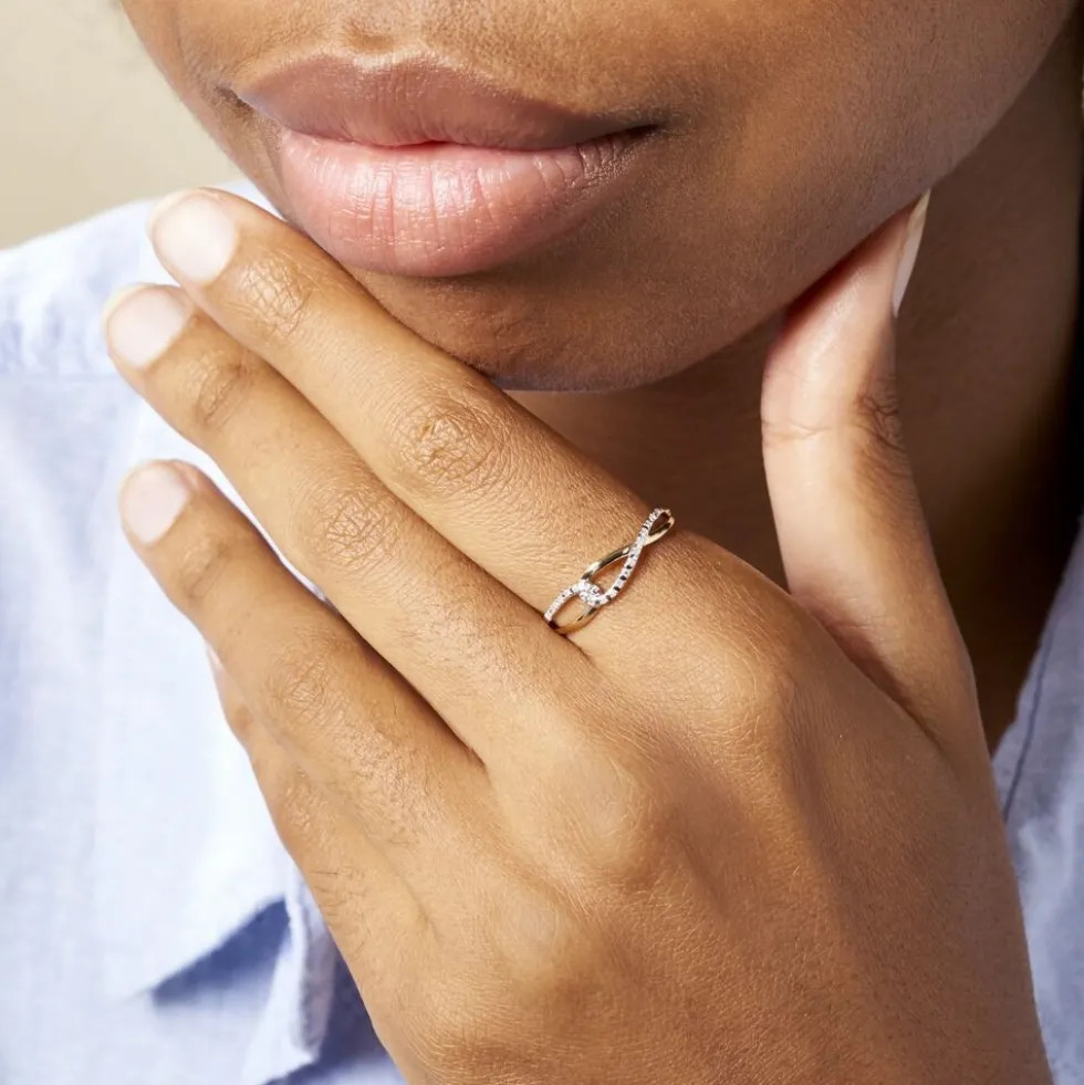 Bague Osanna Or Jaune Diamants