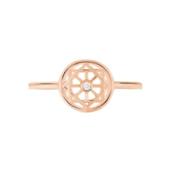 Bague Peinda Argent Rose Oxyde De Zirconium