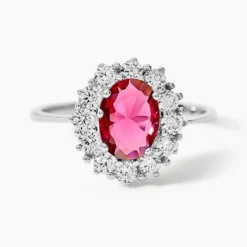 Bague Perez 2 Argent Blanc Oxyde De Zirconium