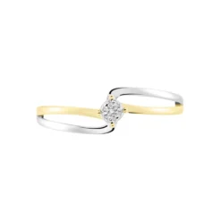Bague Pika Or Bicolore Diamant