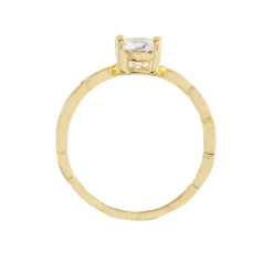 Bague Plaqué Or Kurt Oxydes De Zirconium