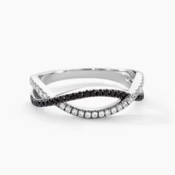 Bague Prudentia Argent Blanc Oxyde De Zirconium