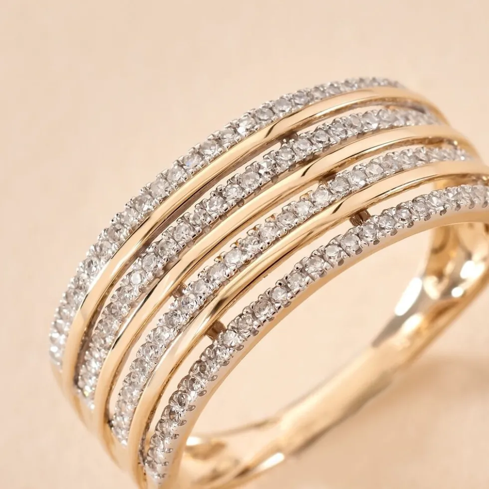 Bague Rayanna Or Jaune Diamant