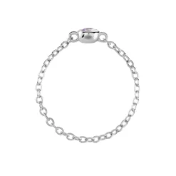 Bague Rio Argent Blanc Oxyde De Zirconium
