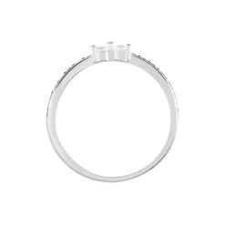 Bague Robinson Argent Oxydes De Zirconium