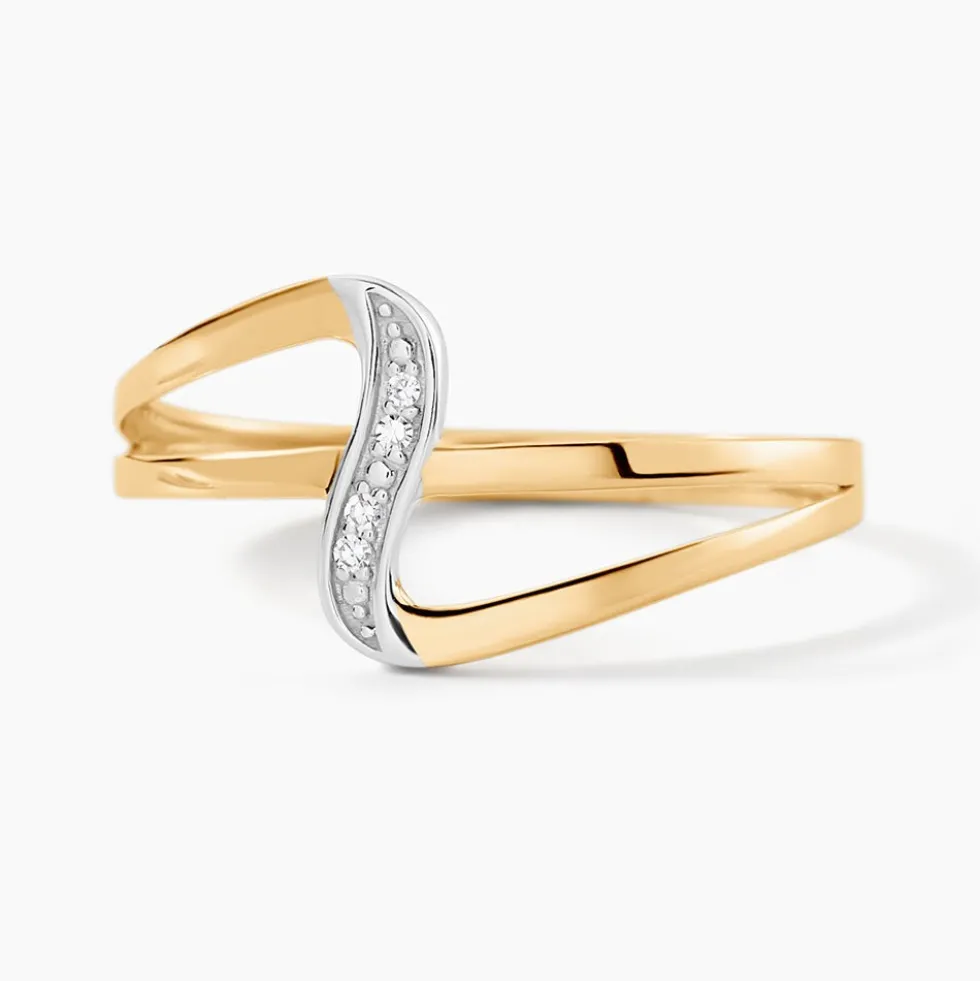 Bague Rosabelle Or Jaune Diamant