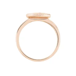 Bague Rosae Argent Rose Nacre