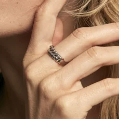 Bague Santina Argent Blanc
