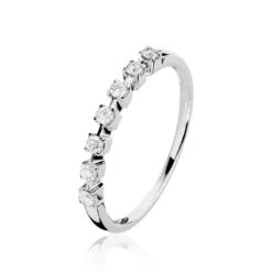 Bague Selina Or Blanc Diamant
