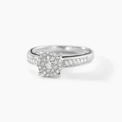 Bague Serena Or Blanc Diamant
