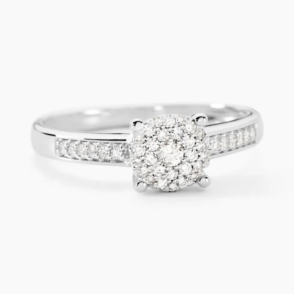 Bague Serena Or Blanc Diamant