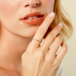 Bague Serenya Or Jaune Diamant Synthétique