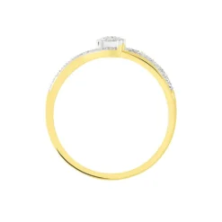 Bague Sillona Or Jaune Diamant