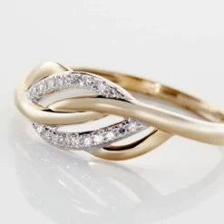 Bague Simounia Or Jaune Diamant