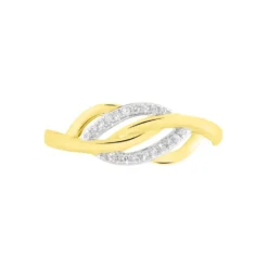 Bague Simounia Or Jaune Diamant