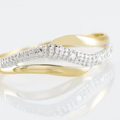 Bague Smeralda Or Bicolore Diamant
