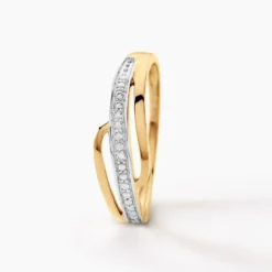 Bague Solena Or Jaune Diamant