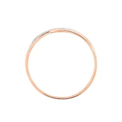 Bague Solena Or Rose Diamant