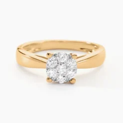 Bague Solitaire Artemis Or Jaune Diamant